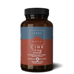 Cink 15 mg, kompleks -  kapsul