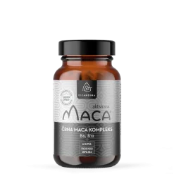 Steklenička Bioandina Črna maca kompleks s 60 kapsulami