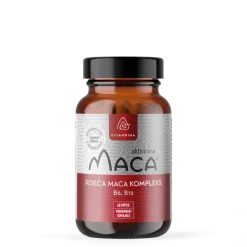 Steklenička Bioandina Rdeča maca kompleks s 60 kapsulami